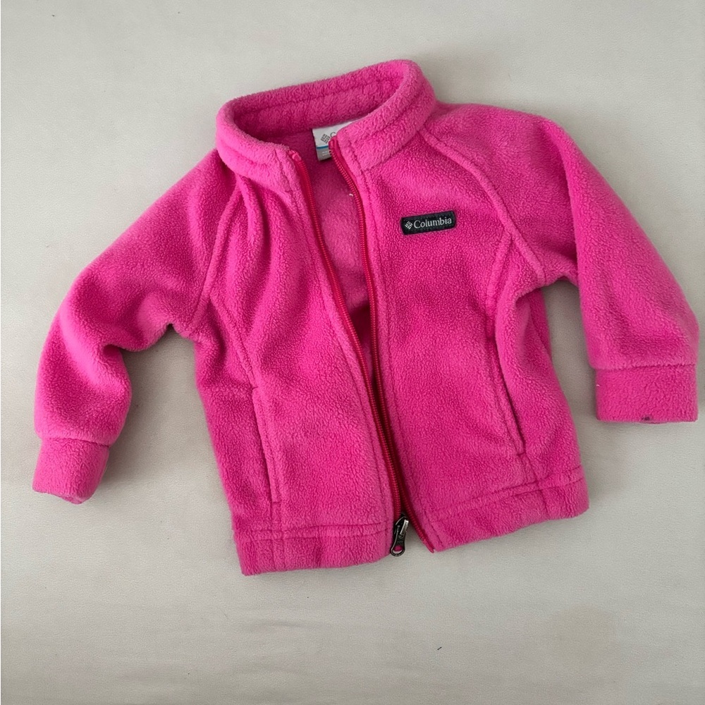 Columbia Vibrant Pink Fleece Jacket